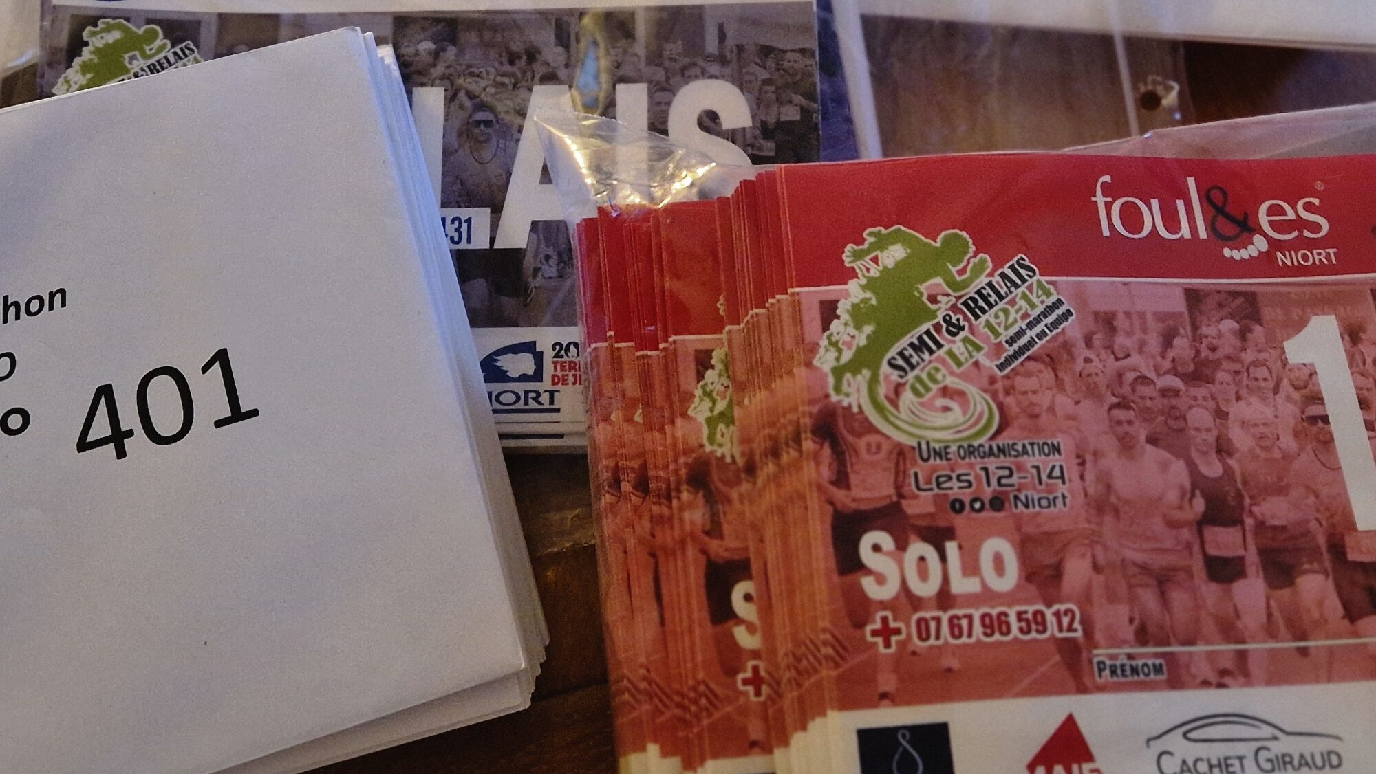 Inscriptions et Retraits des dossards